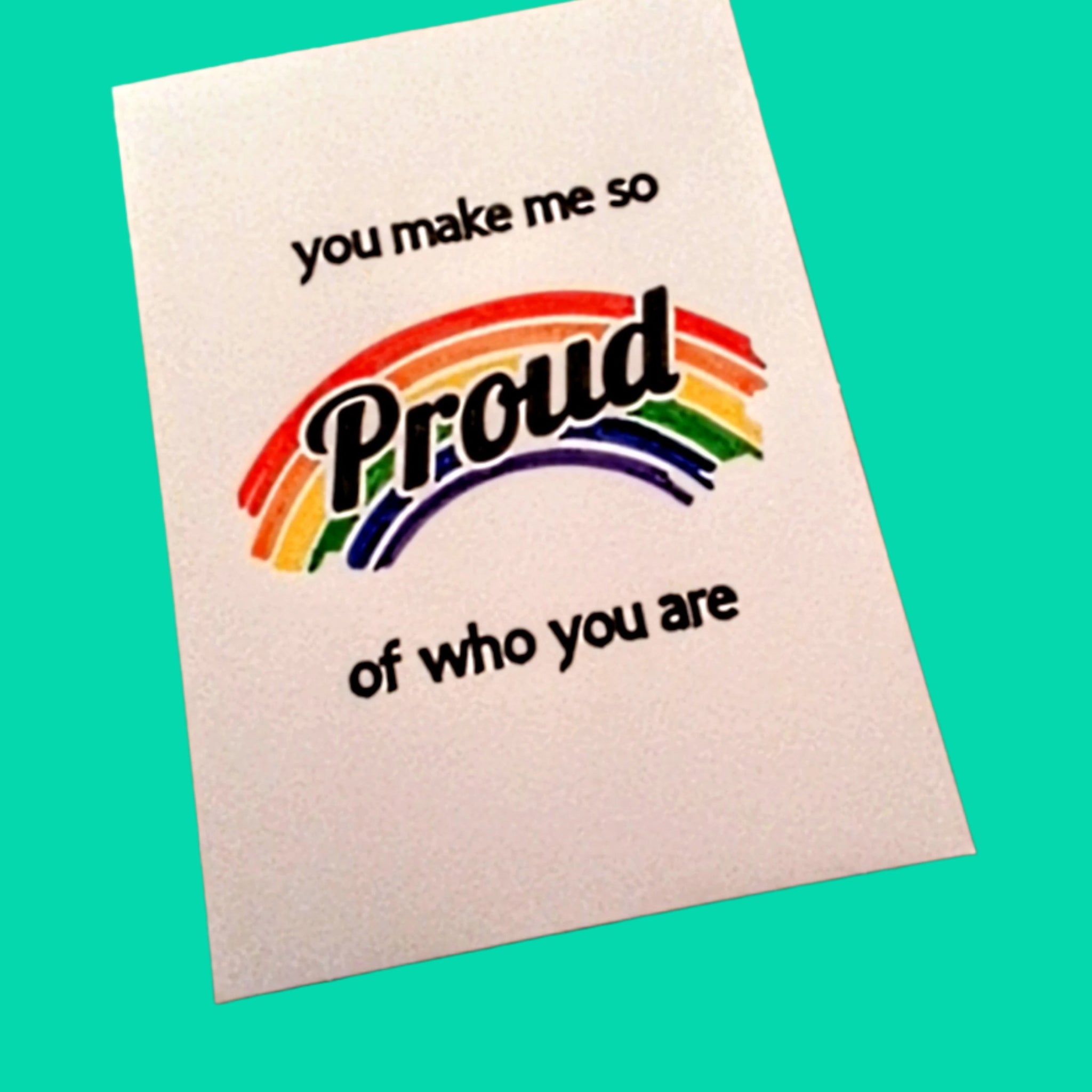 Proud of You Card