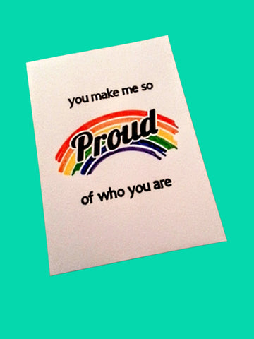 Proud of You Card