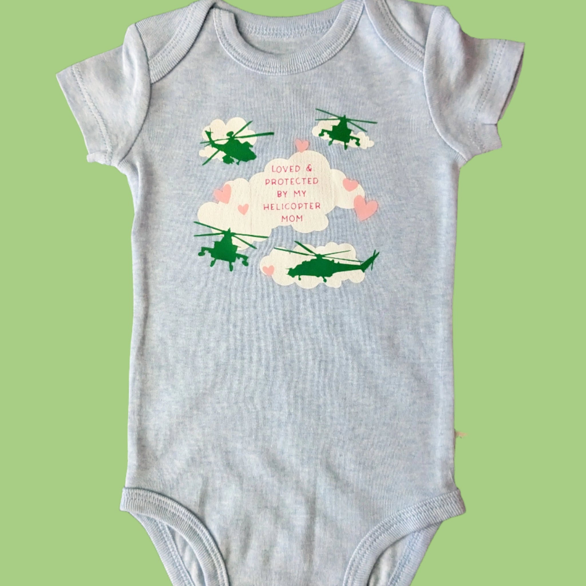 "Helicopter Mom" Baby Onesie