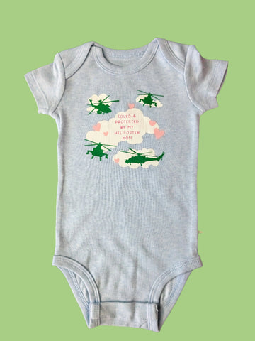 "Helicopter Mom" Baby Onesie