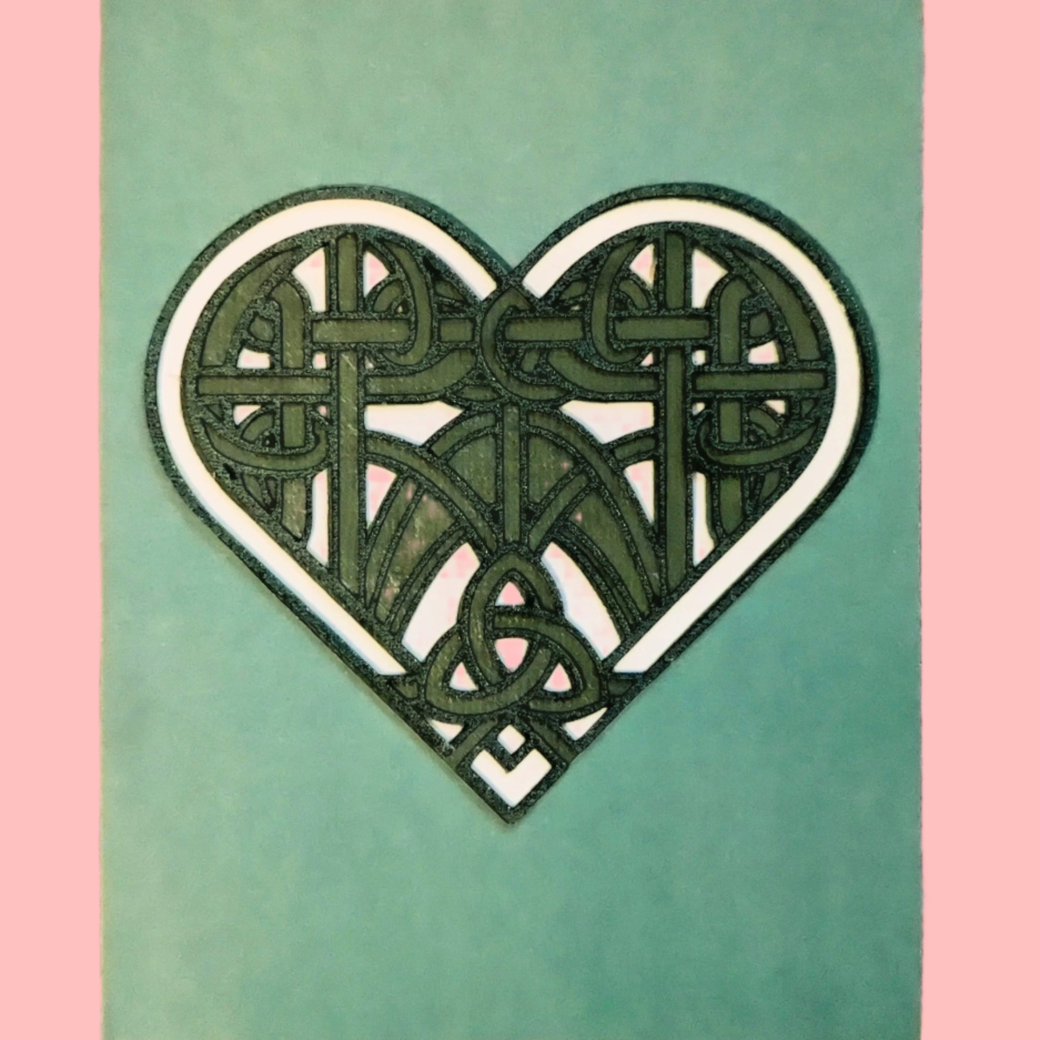 Celtic Heart Card