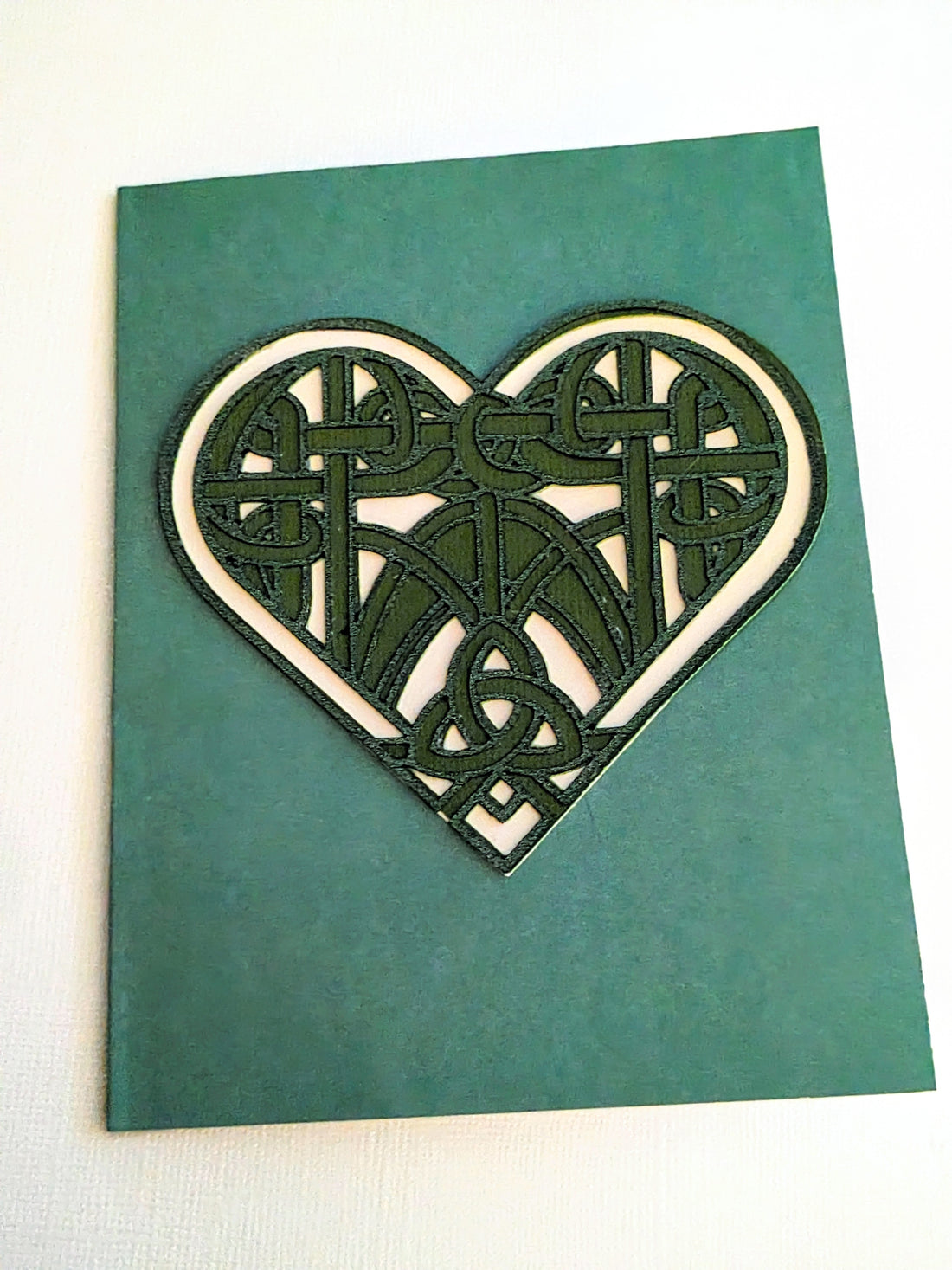 Celtic Heart Card