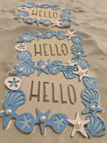 Shells and Sand Card