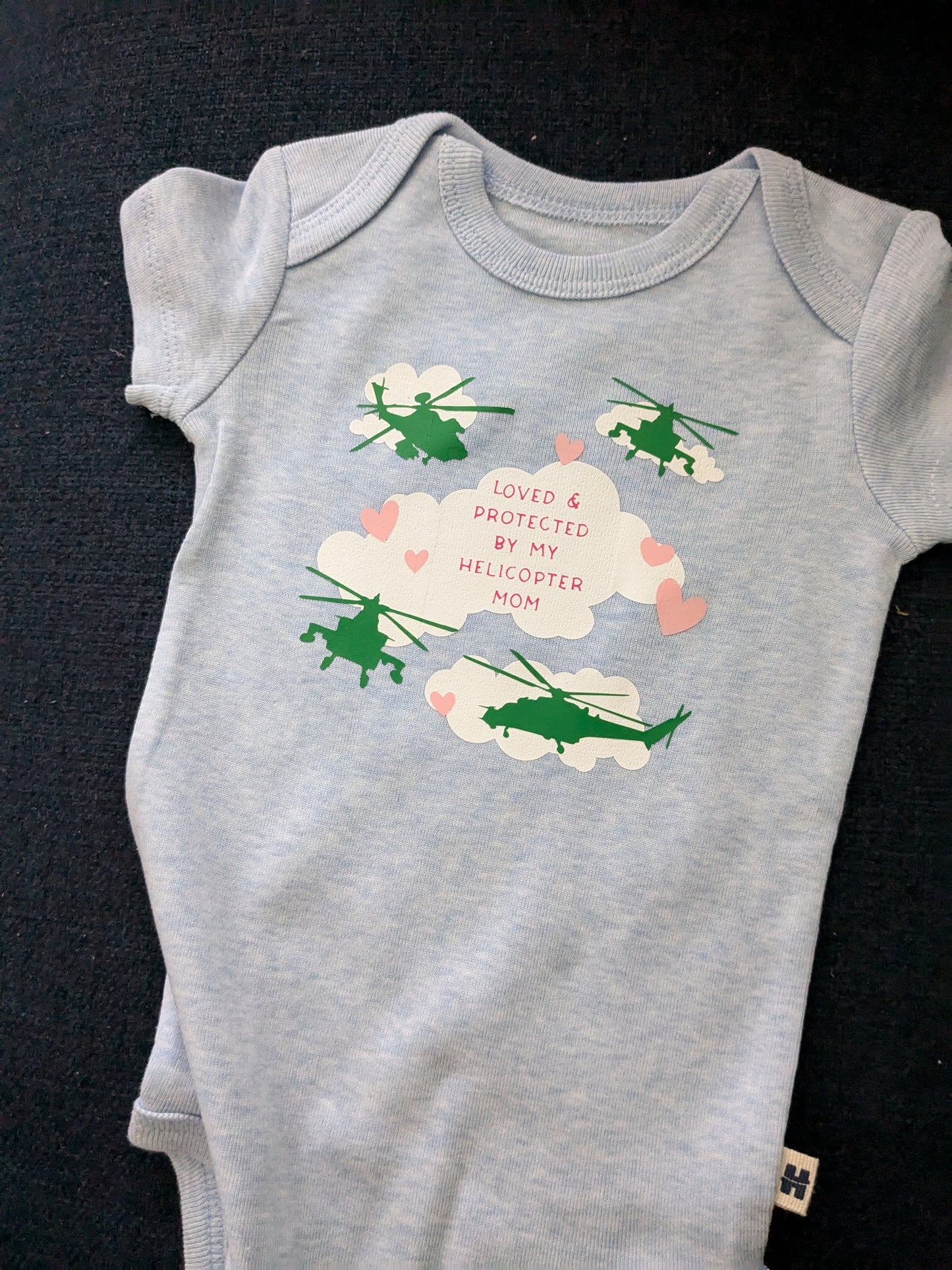 "Helicopter Mom" Baby Onesie