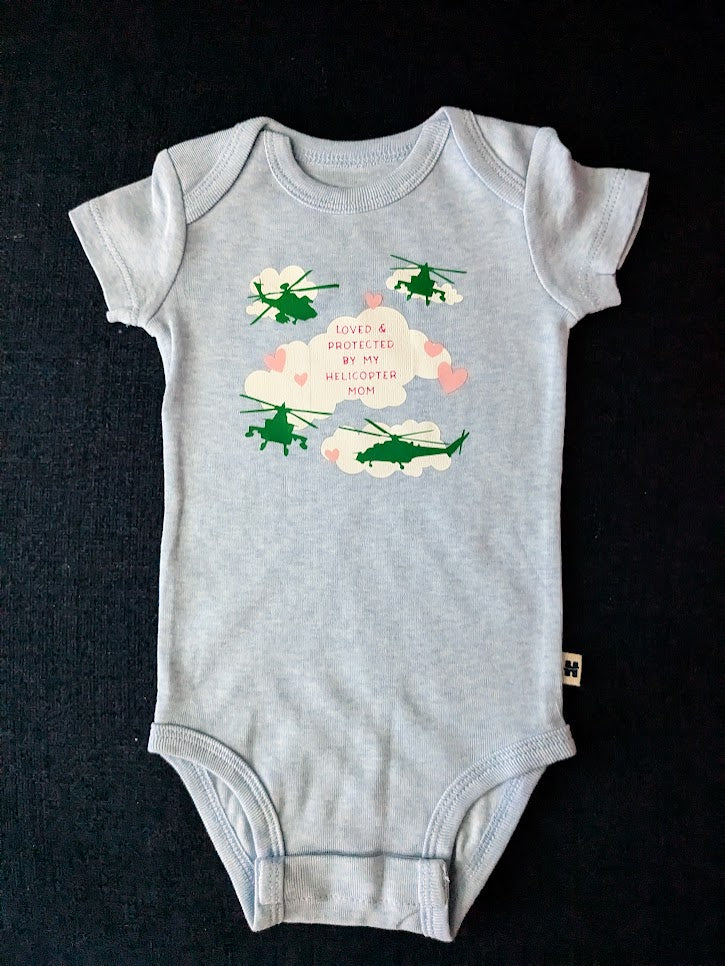 "Helicopter Mom" Baby Onesie