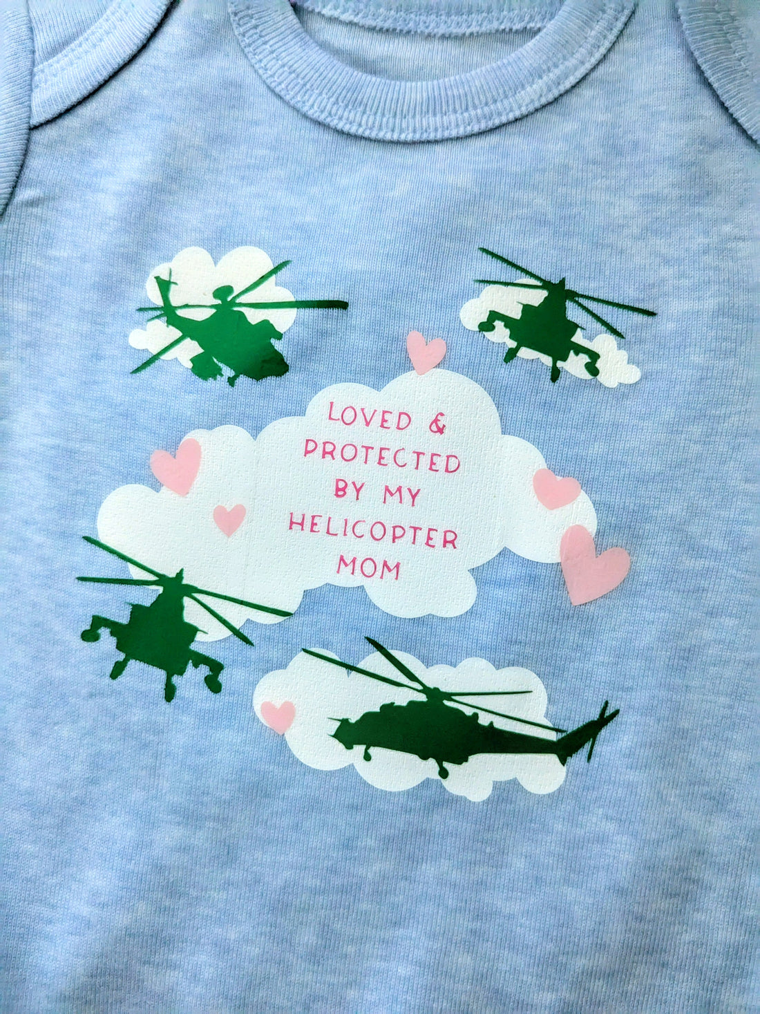 "Helicopter Mom" Baby Onesie