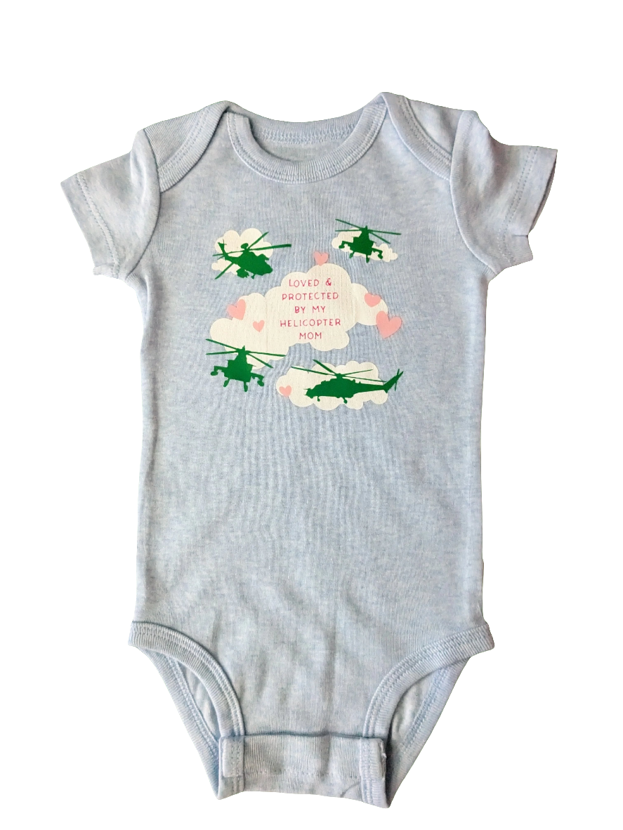 "Helicopter Mom" Baby Onesie