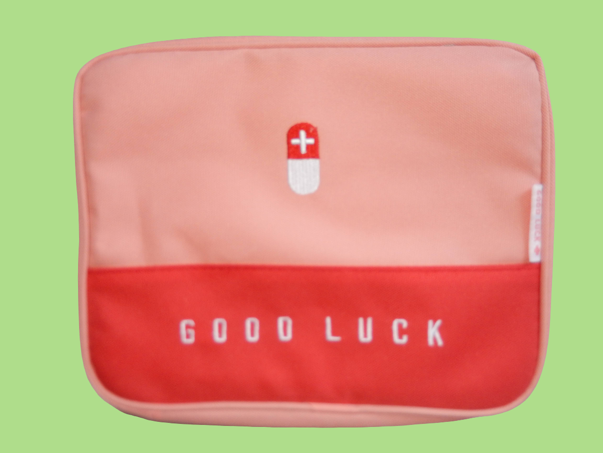 GOOD LUCK GIRL - Large Med Organizer